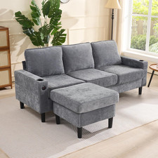 L Shaped Sofa with Reversible