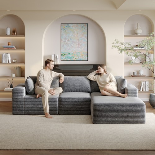 Modular free sectional sofa - free-sectional, l