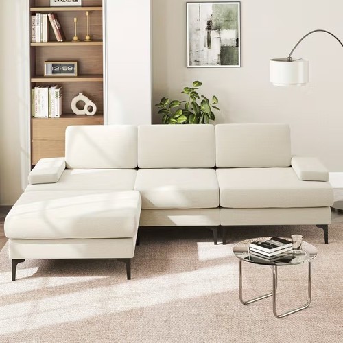 Shaped chenier sofa - l-shaped,