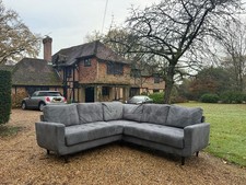 Grey l Shape corner Sofa from