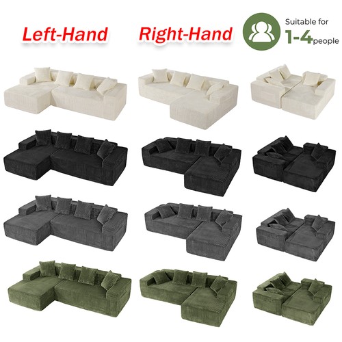 Seater shaped corner - 4-seater, l-shaped