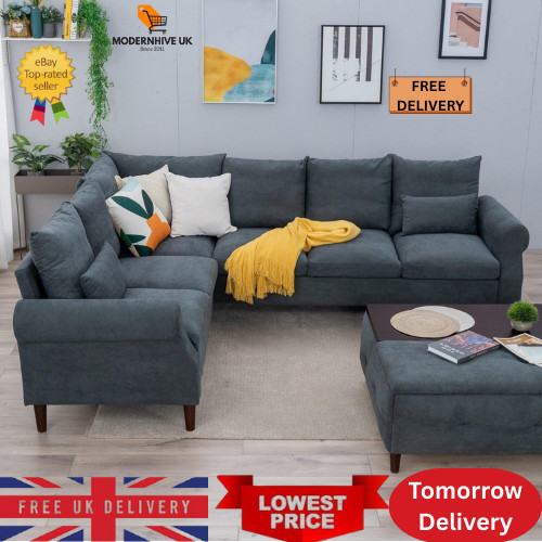 Seater shape corner sofa - 6,