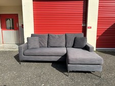 Grey Dwell L Shape Sofa -